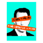 Scott Walker Your Governor on Koch Post Card