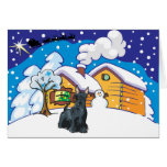 scottie cabin greeting card
