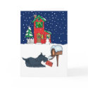 Scottie Christmas Mail cards