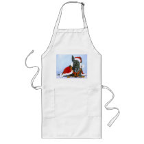 Scottie Claus Aprons