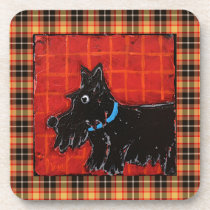 scottie coaster cork coasters