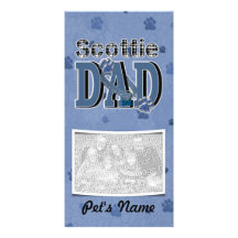 Scottie DAD Customized Photo Card