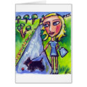Scottie lady in blue cards by zadajeanne Scottie lady in blue cards
