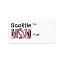 Scottie MOM Personalized Address Label