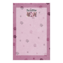 Scottie MOM Personalized Stationery