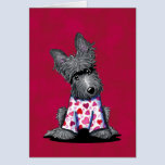 Scottie Pajama Princess Card