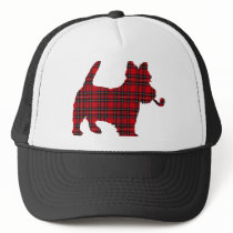 Scottie Scots Terrier Tartan Dog hats