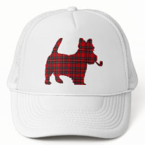 Scottie Scots Terrier Tartan Dog hats