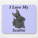 Scottie Scottish Terrier Mousepad by treasurehutch Scottie Scottish Terrier Mousepad