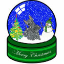 scottie snow globe photo sculptures
