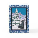 Scottie Snowy Winter cards
