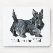 Scottie Talk to the Tail Mousepads