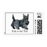 Scottie Talk to the Tail Postage Stamps