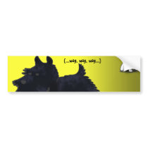 Scottie (...wag, wag, wag...) bumper stickers