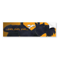 Scottie/Westie Run bumper stickers