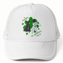 Scottie & Westie St. Paddy's Day Hats