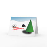 Scottie/Westie Tannenbaum Greeting Card