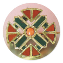 Scottish Agate Gold Jasper Pin stickers