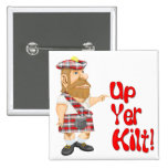 Scottish Attitude Pinback Buttons