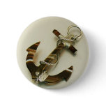 Scottish Banded Agate Anchor Pinback Buttons