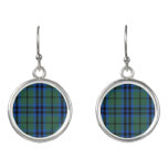 Scottish Clan Keith Tartan Plaid Earrings