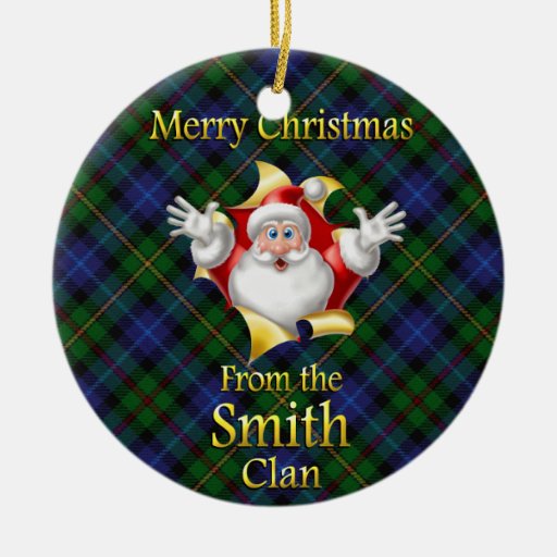 scottish clan smith christmas ornament zazzle scottish clan smith christmas ornament zazzle