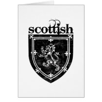 scottish coat of arms card