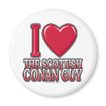 Scottish Conan Guy magnets by klclewis Scottish Conan Guy magnets