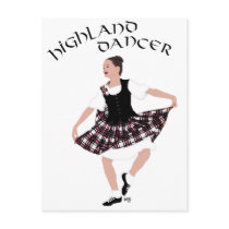 Scottish Country Dancer postcards by MaggieRossDance Scottish Country Dancer postcards