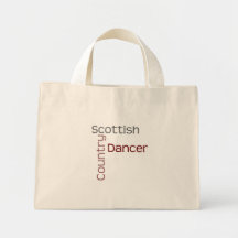 Scottish country dancer R&G bag