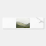 Scottish Countryside In The Morning Bumper Sticker