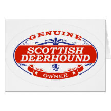 SCOTTISH DEERHOUND_ GREETING CARDS