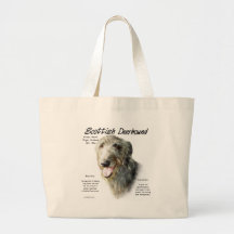 Scottish Deerhound History Design Bag