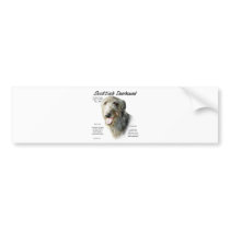 Scottish Deerhound History Design bumper stickers by GreyWolfCreation Scottish Deerhound History Design bumper stickers
