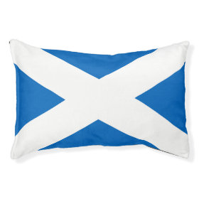 Scottish flag small dog bed
