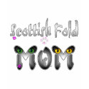 Scottish Fold Cat Mom Gifts t-shirts