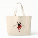 Scottish Highland Dancer Red and Black Canvas Bags