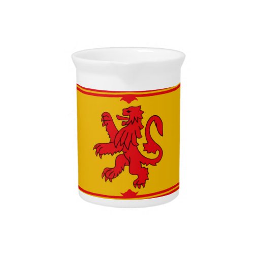 Scottish lion. beverage pitchers