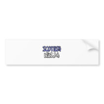 Scottish Ninja bumper stickers