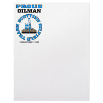 Scottish Oil Field Trash,Proud Oilman,Letterhead