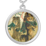 Scottish Piper Dogs Pendant