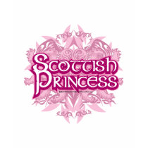 Scottish Princess t-shirts