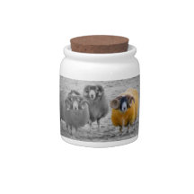 Scottish Rams Candy Dish