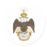 Scottish Rite Round Sticker