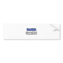 Scottish SuperDad bumper stickers