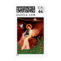 Scottish Terrier 3 - Seated Angel Stamp