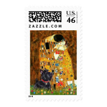 Scottish Terrier 6 - The Kiss Postage