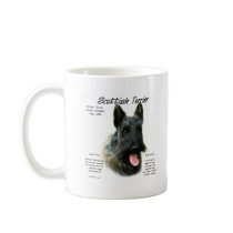 Scottish Terrier (brindle) History Design Coffee Mugs