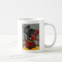 Scottish Terrier Champ Dog art mug mugs