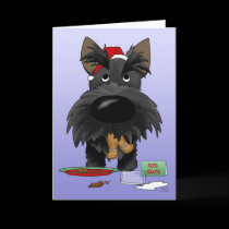 Scottish Terrier Christmas cards